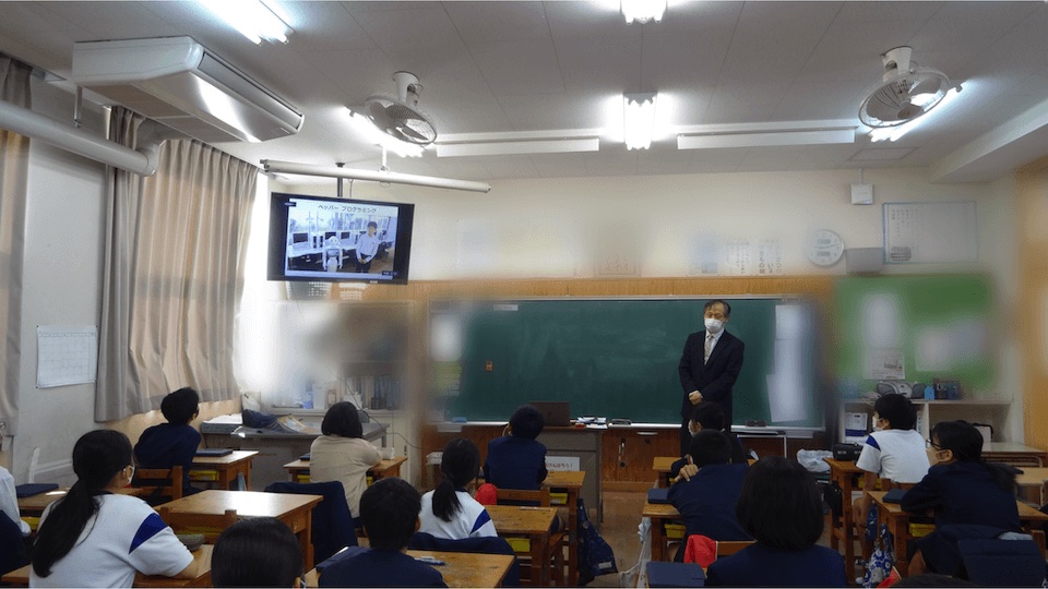 「みらいのデジタル人材を目指そう」 南九州市立川辺小学校